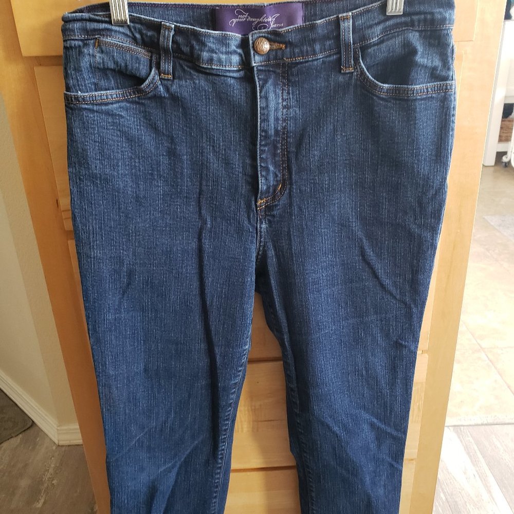 NYDJ Straight Leg Blue 14
